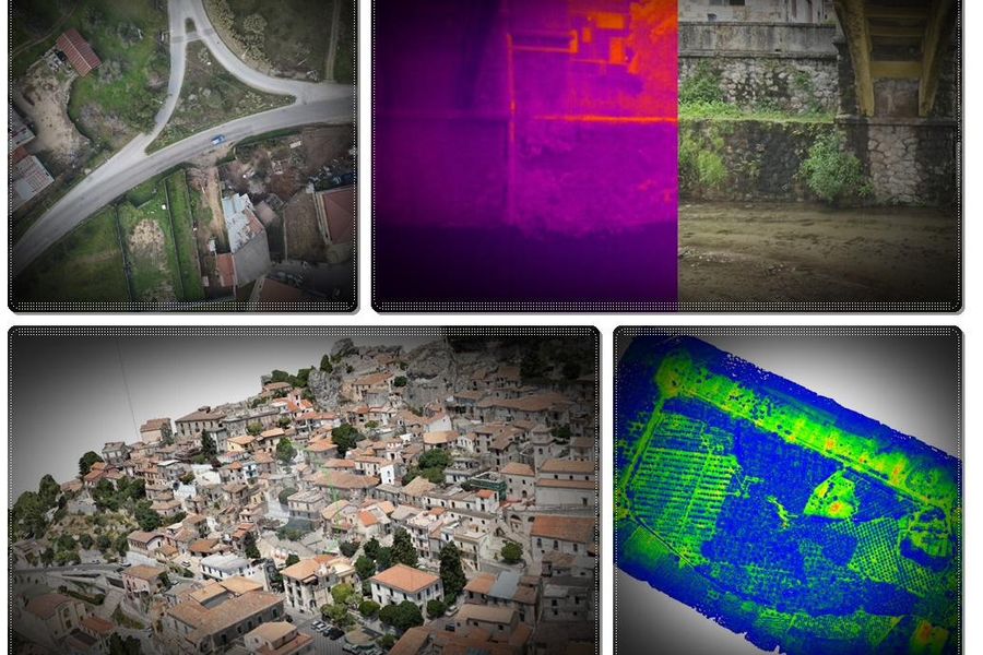 Immagini multispettrali e termografia